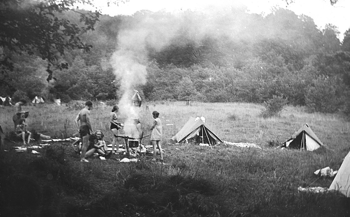 Almatur Bieszczady obóz wędrowny 1970